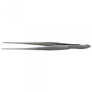 Micro Dissecting Forcep 0.8mm tips,1 x2teeth tungsten carbide coated tips, 11.5cm 0.8mm Serrated tips,11.5cm